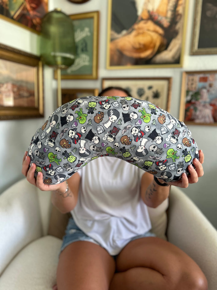 Little Monsters Reading Pillow