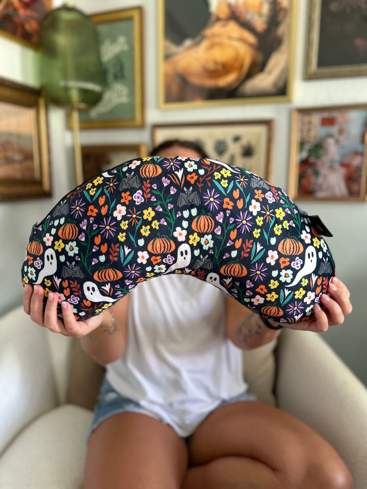 Blooms & Boos Reading Pillow