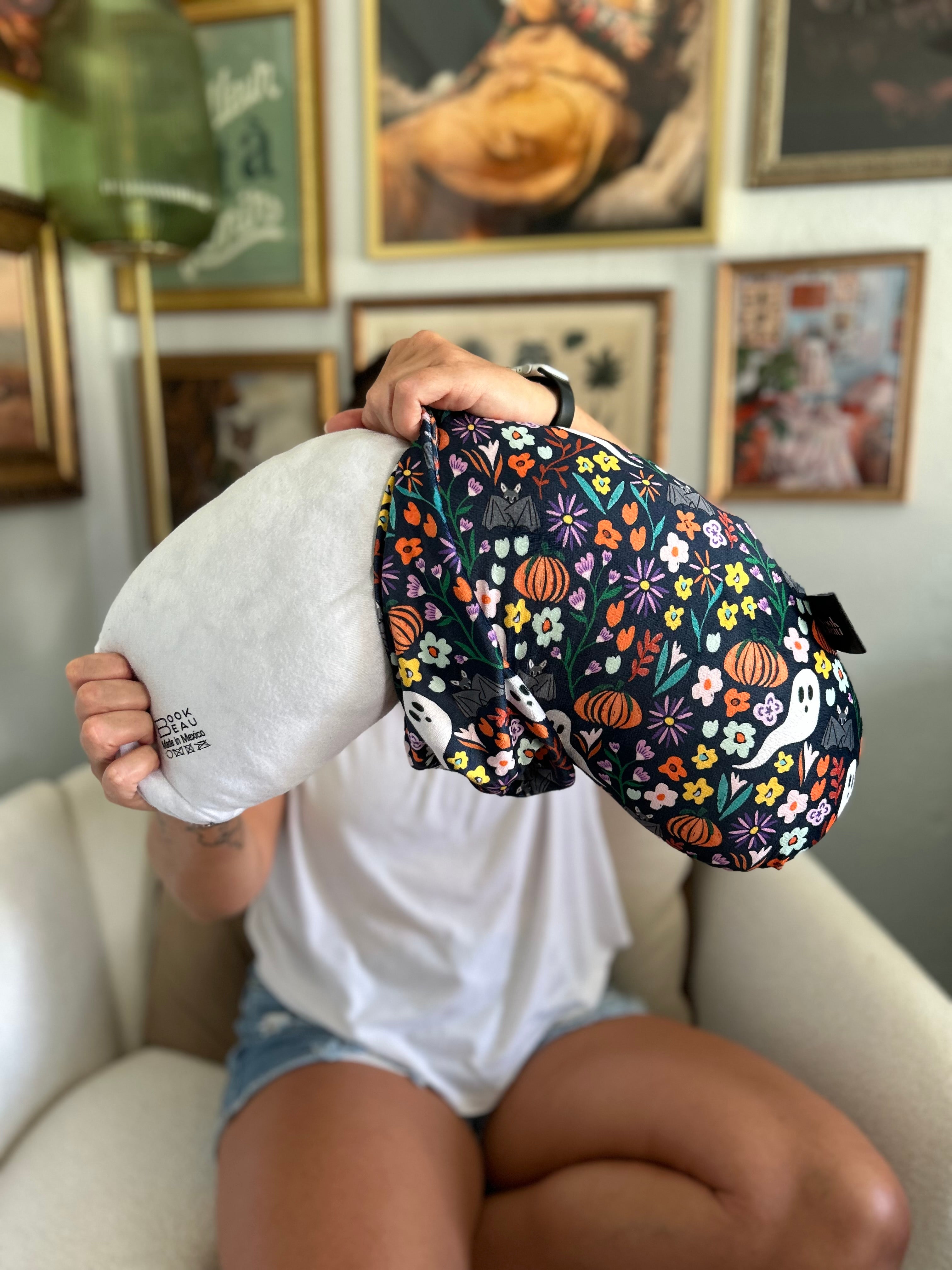 REPLACEMENT COVER Blooms & Boos Reading Pillow