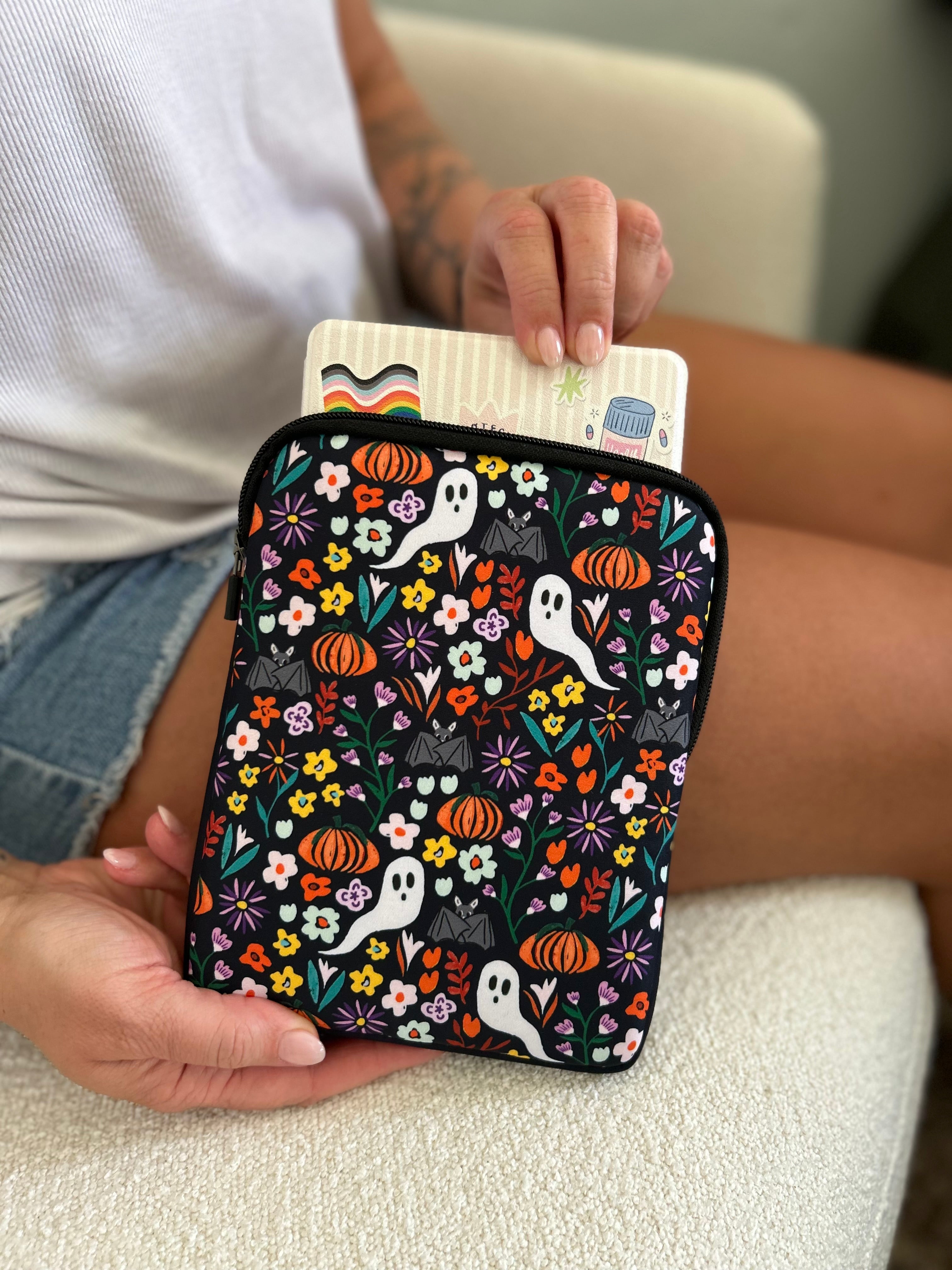 Blooms & Boos Book Sleeve