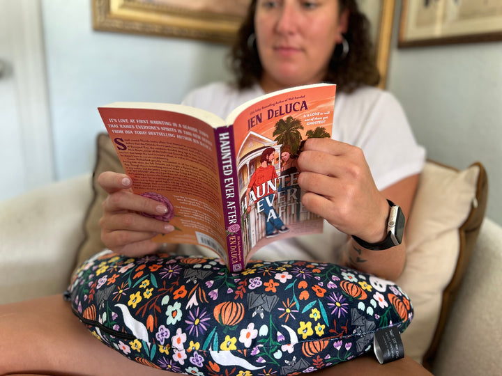 Blooms & Boos Reading Pillow