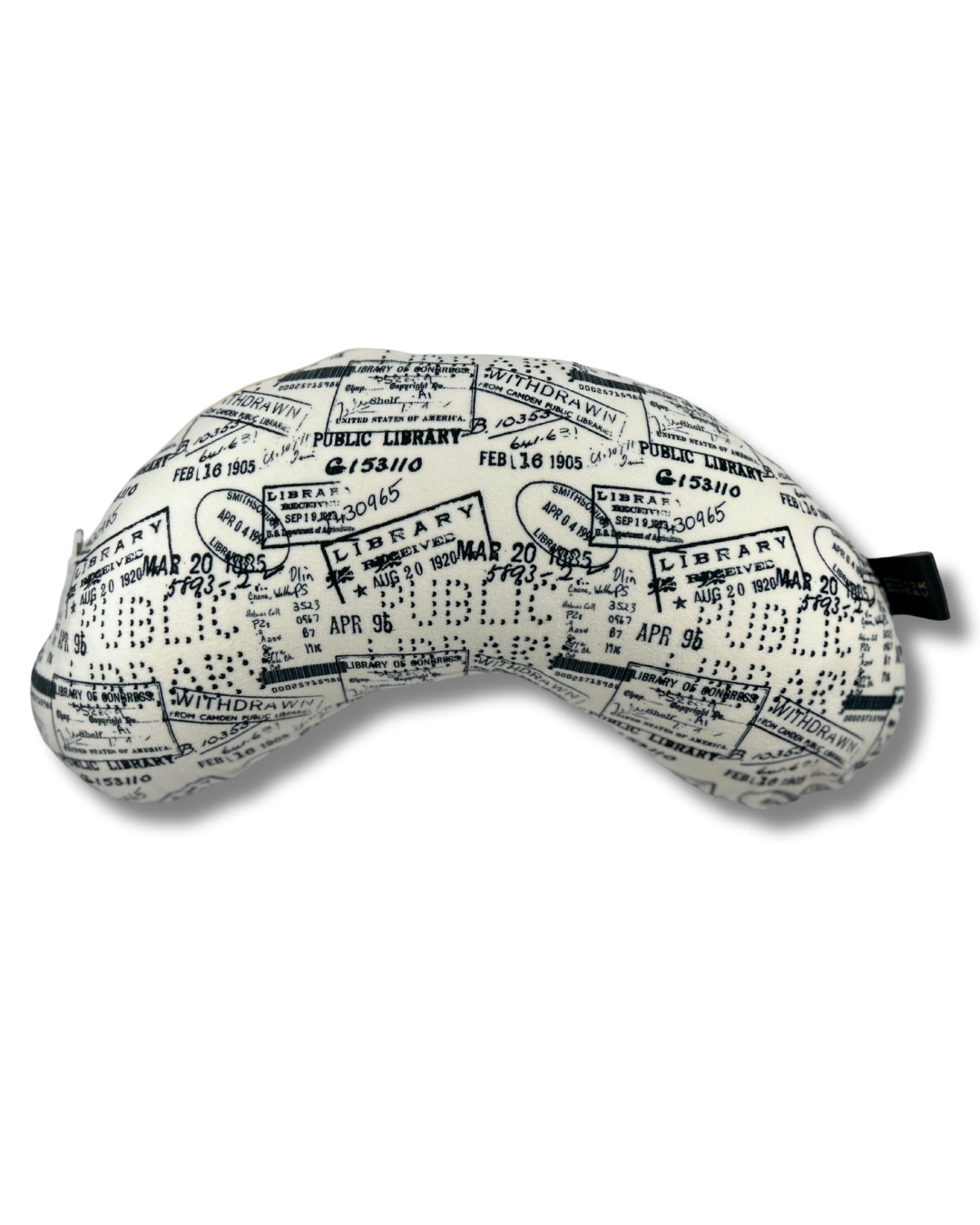 Public Library Stamps Reading Pillow