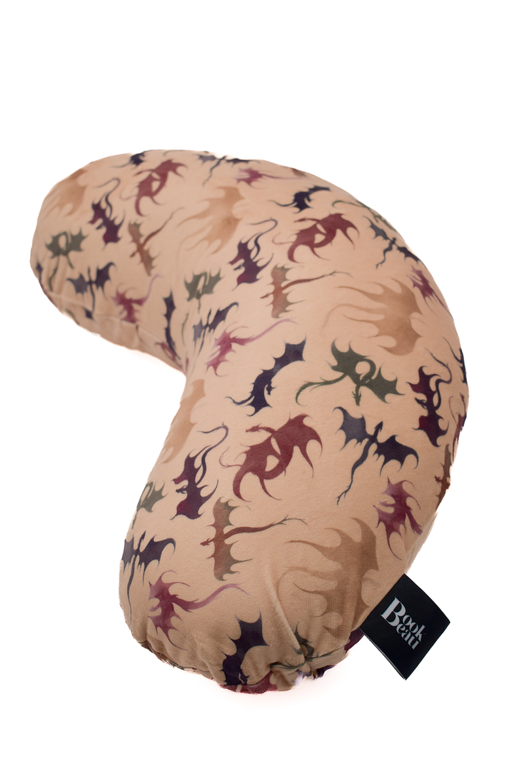 Whimsical Dragons Reading Pillow