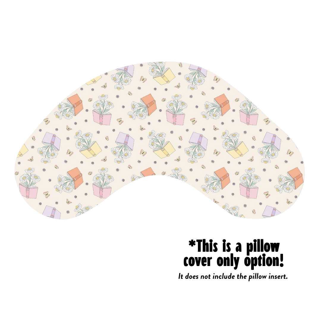 REPLACEMENT COVER Bloomed Books Reading Pillow
