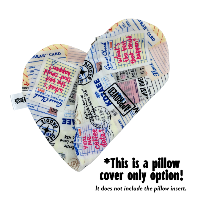 REPLACEMENT COVER Check it Out Reading Pillow