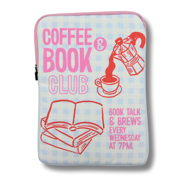 Coffee & Book Club Book Sleeve