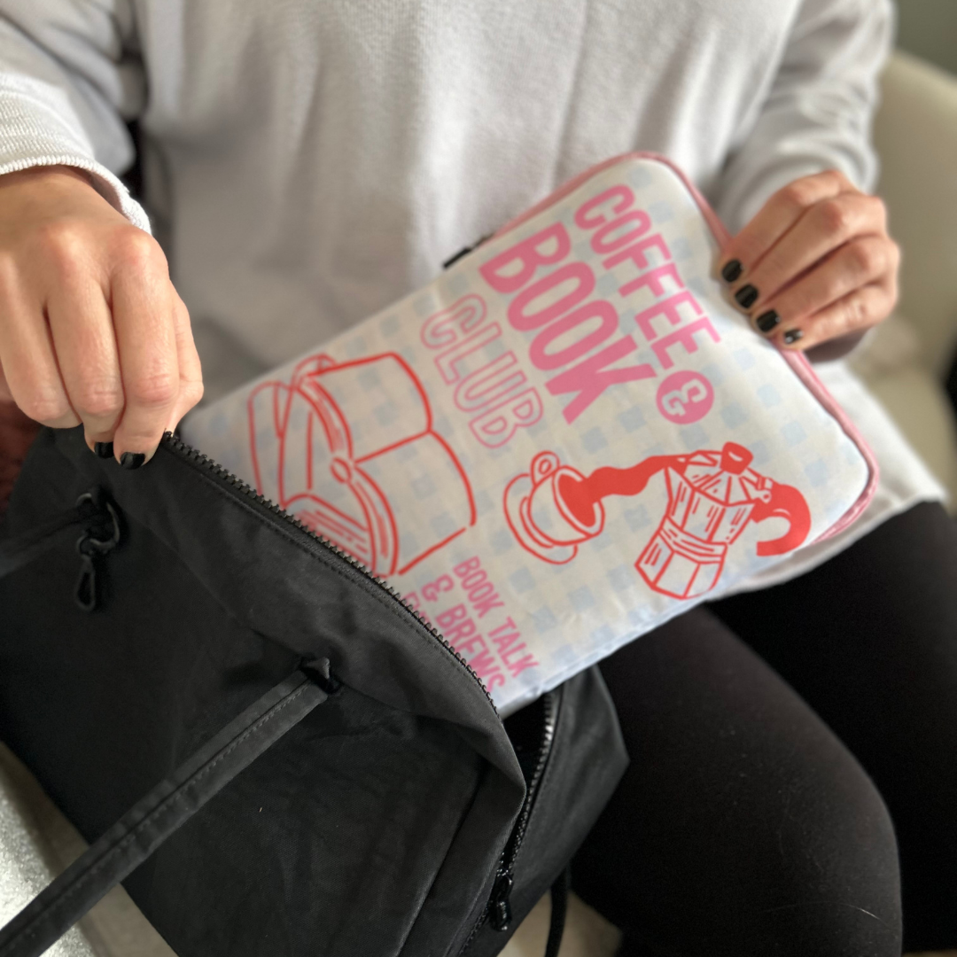 Coffee & Book Club Book Sleeve