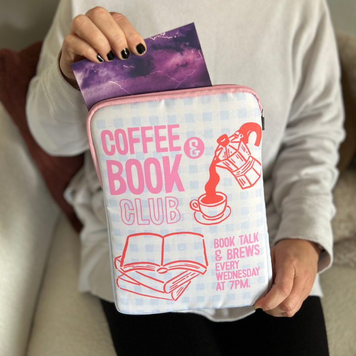 Coffee & Book Club Book Sleeve