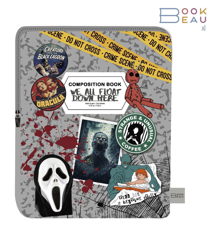 Horror Composition Book Sleeve