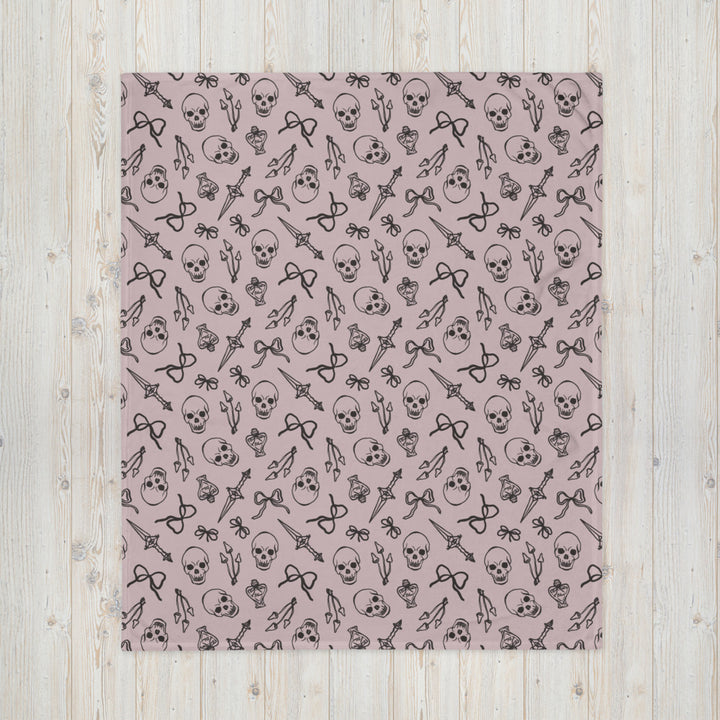 Dainty Daggers Throw Blanket