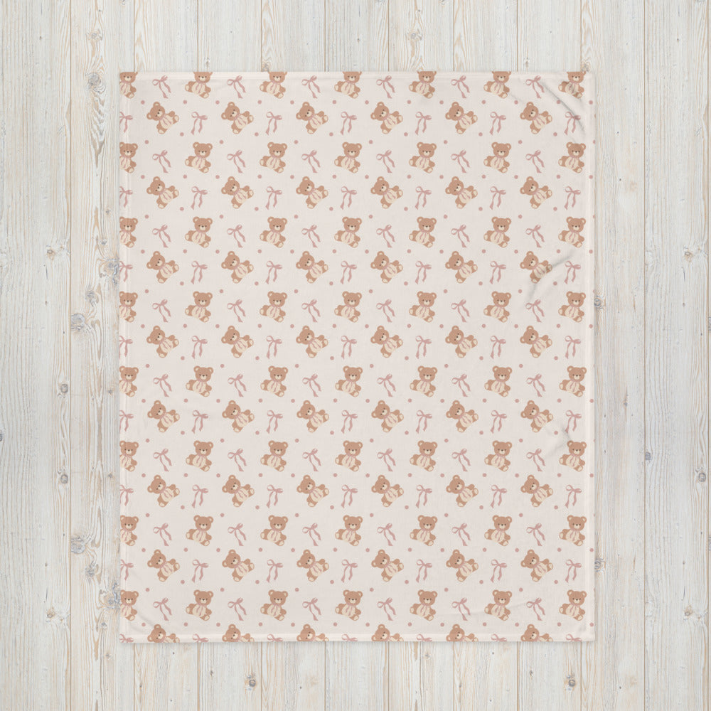 Beary Beni Throw Blanket