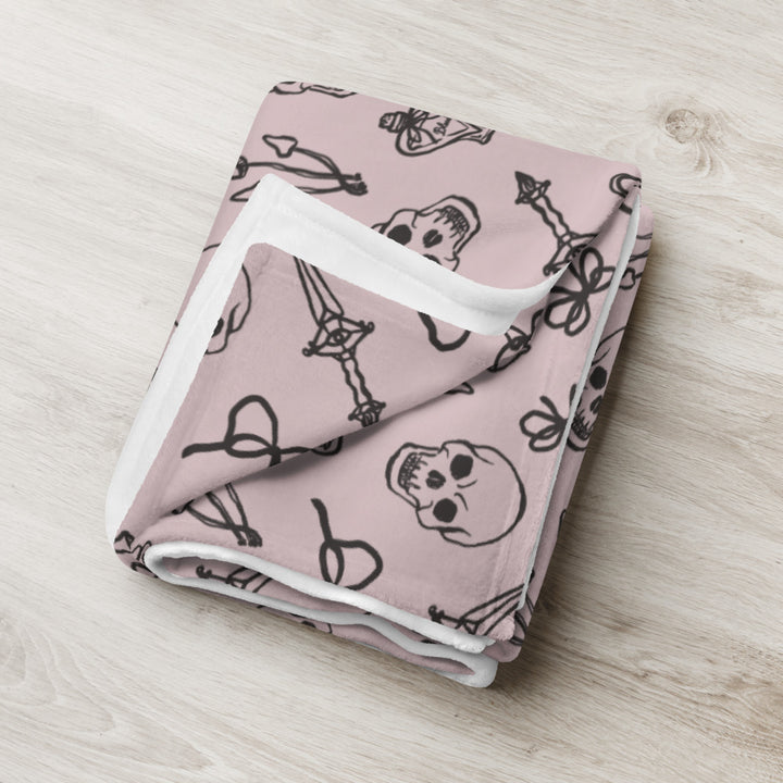 Dainty Daggers Throw Blanket