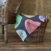 Book Beau Bookish Candy Hearts Throw Blanket