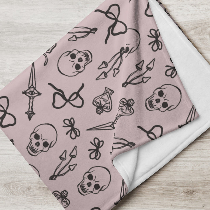 Dainty Daggers Throw Blanket