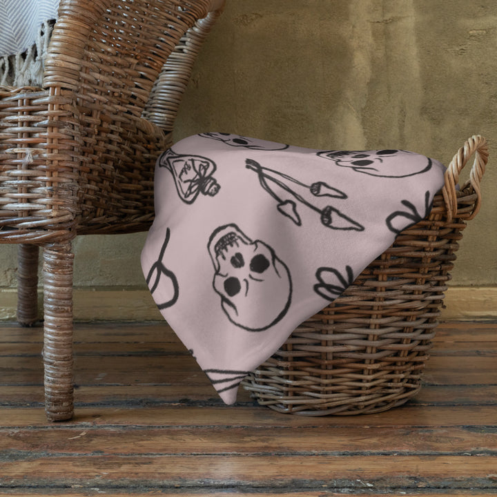 Dainty Daggers Throw Blanket