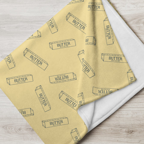 "Butter" Throw Blanket