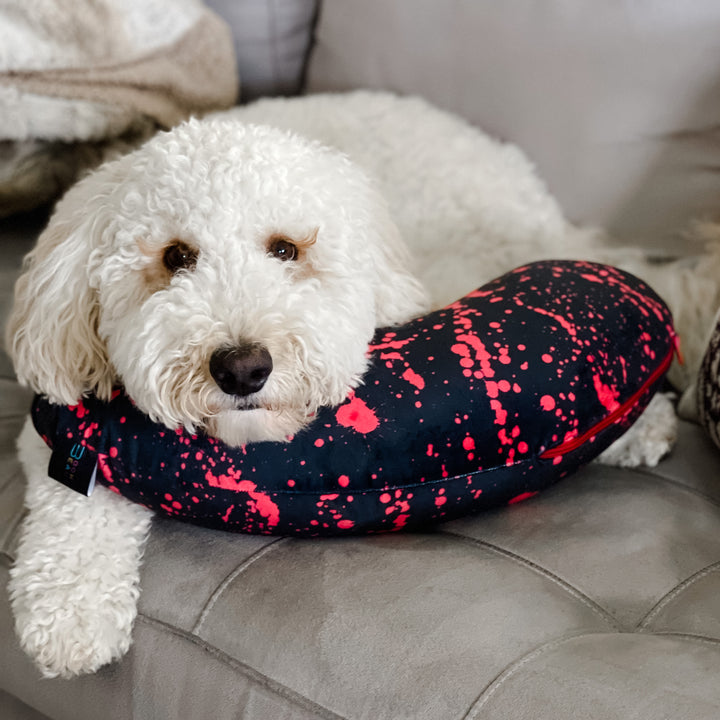 Blood Spatter Reading Pillow