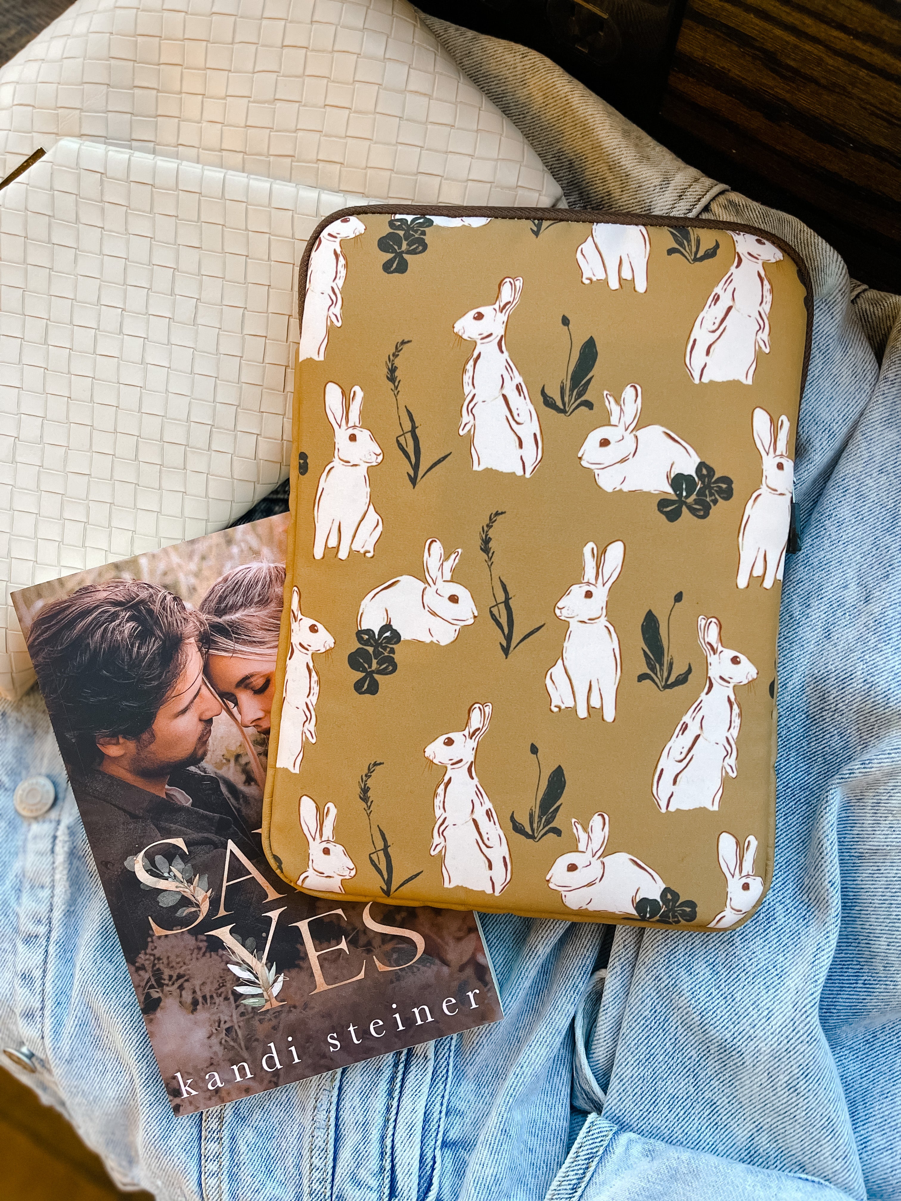 Rabbits Book Sleeve