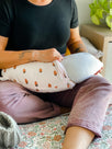 Book Beau REPLACEMENT COVER ONLY Strawberries (Flat Minky) | Reading Pillow