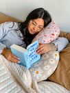 Book Beau Daisy (Flat Minky) | Reading Pillow