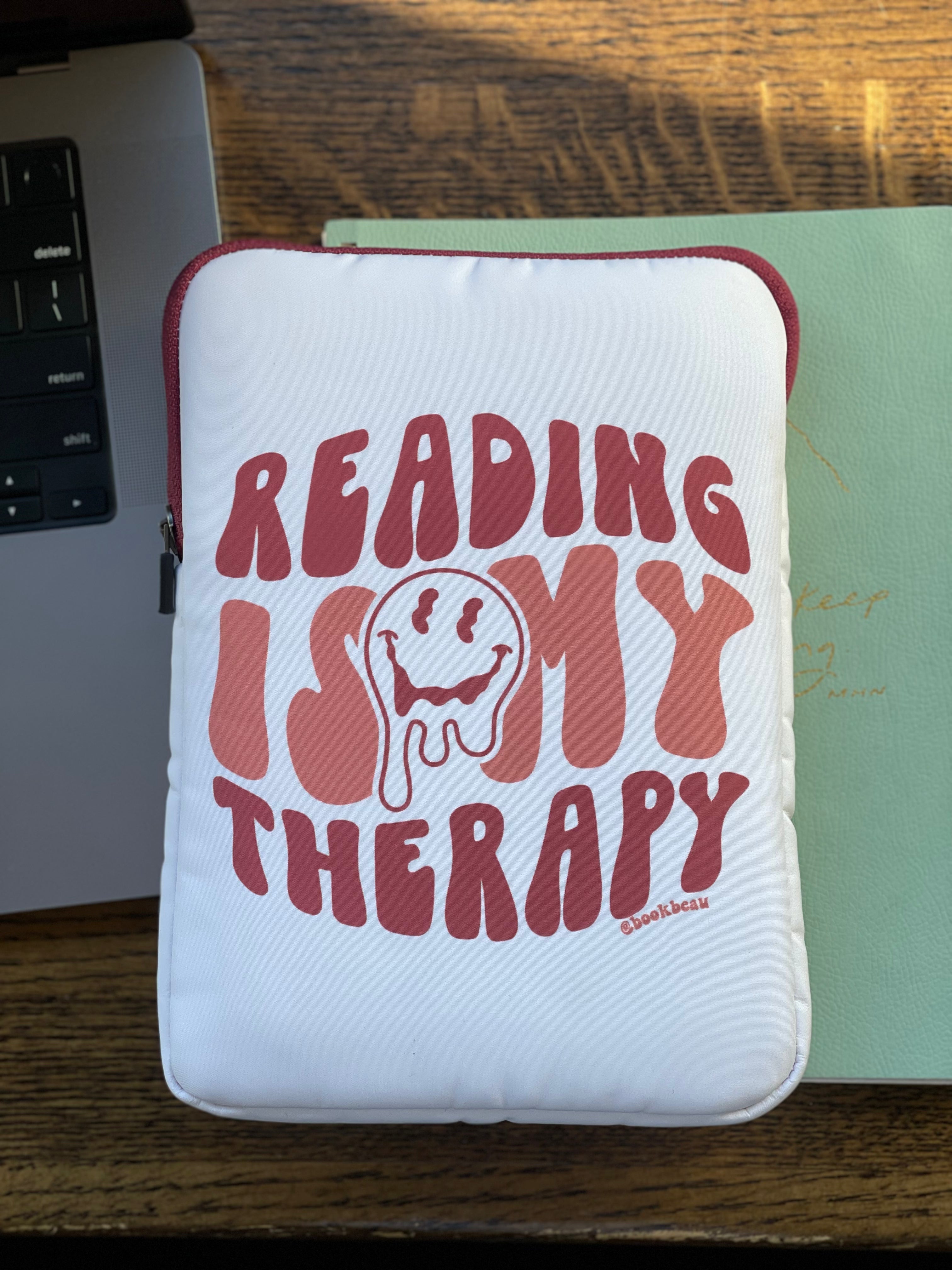 Reading is my Therapy Book Sleeve