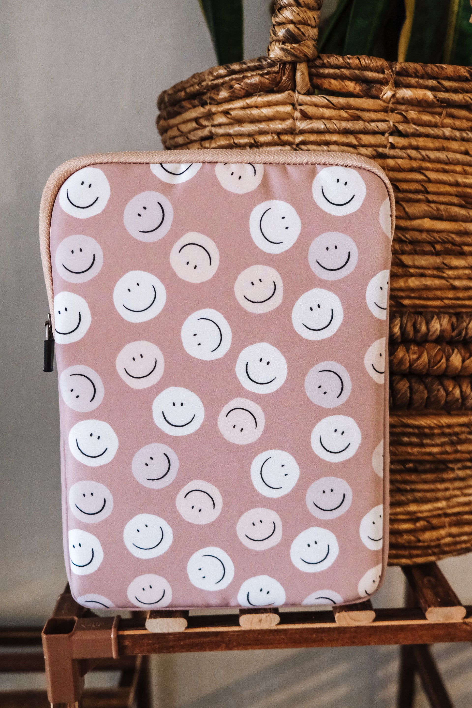 Pencil Pouch with smile face, Storage Pouch