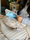 Book Beau Daisy (Flat Minky) | Reading Pillow