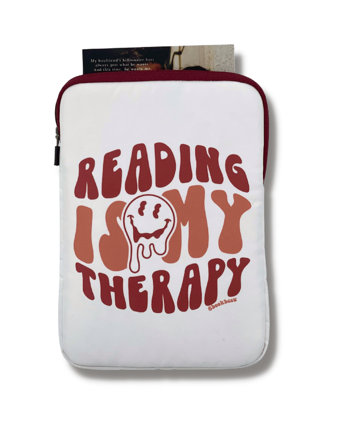 Reading is my Therapy Book Sleeve