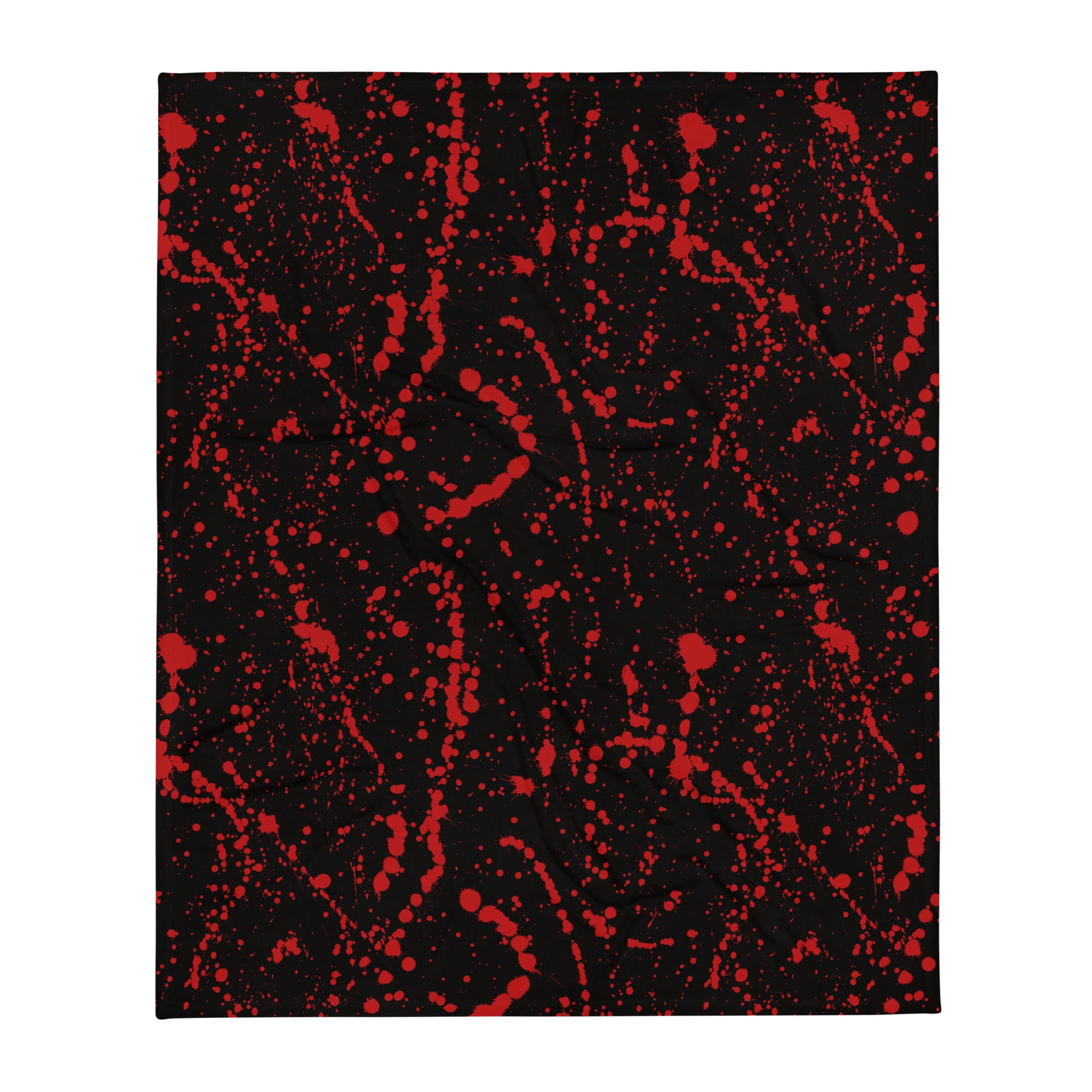 Blood Splatter Throw Blanket