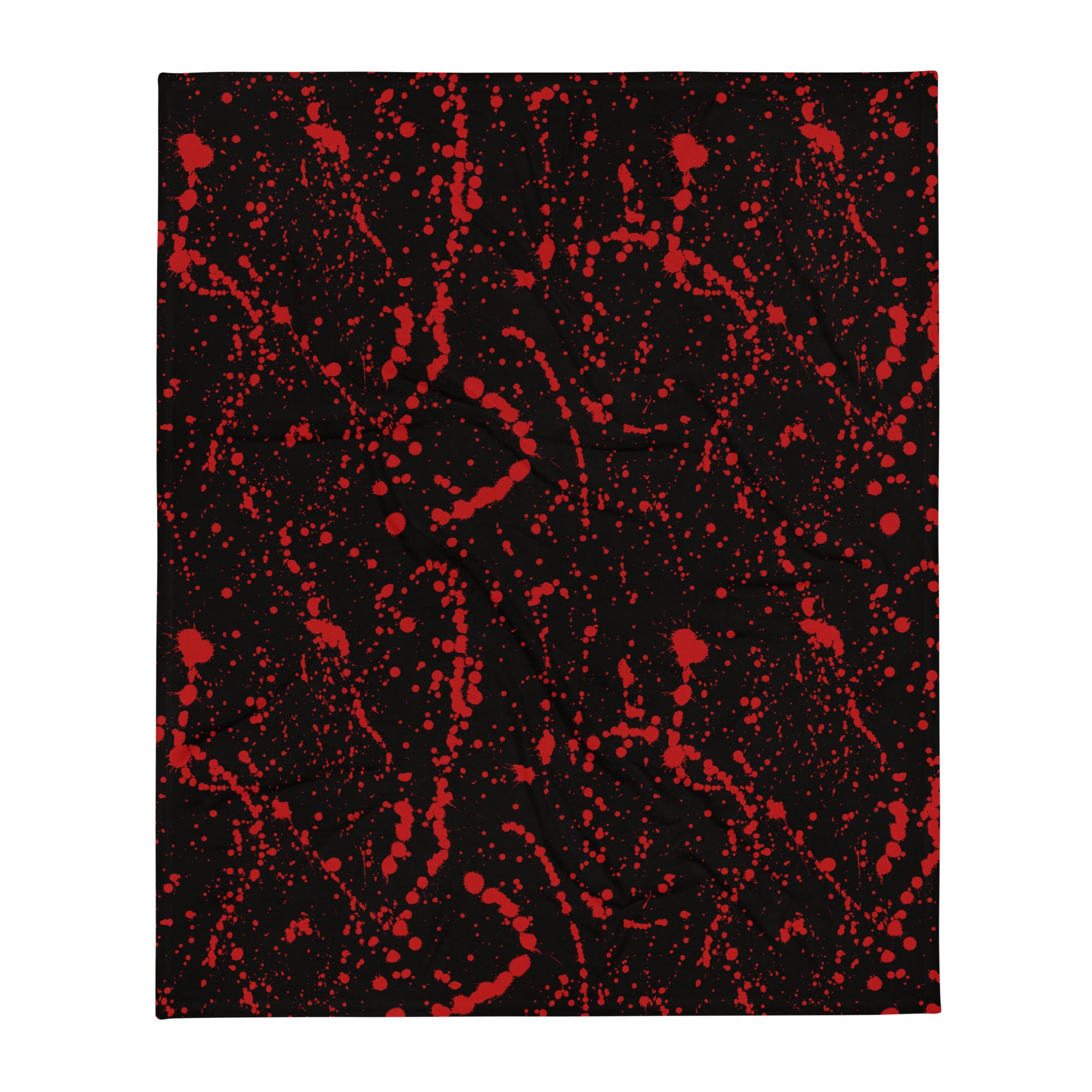 Blood Splatter Throw Blanket