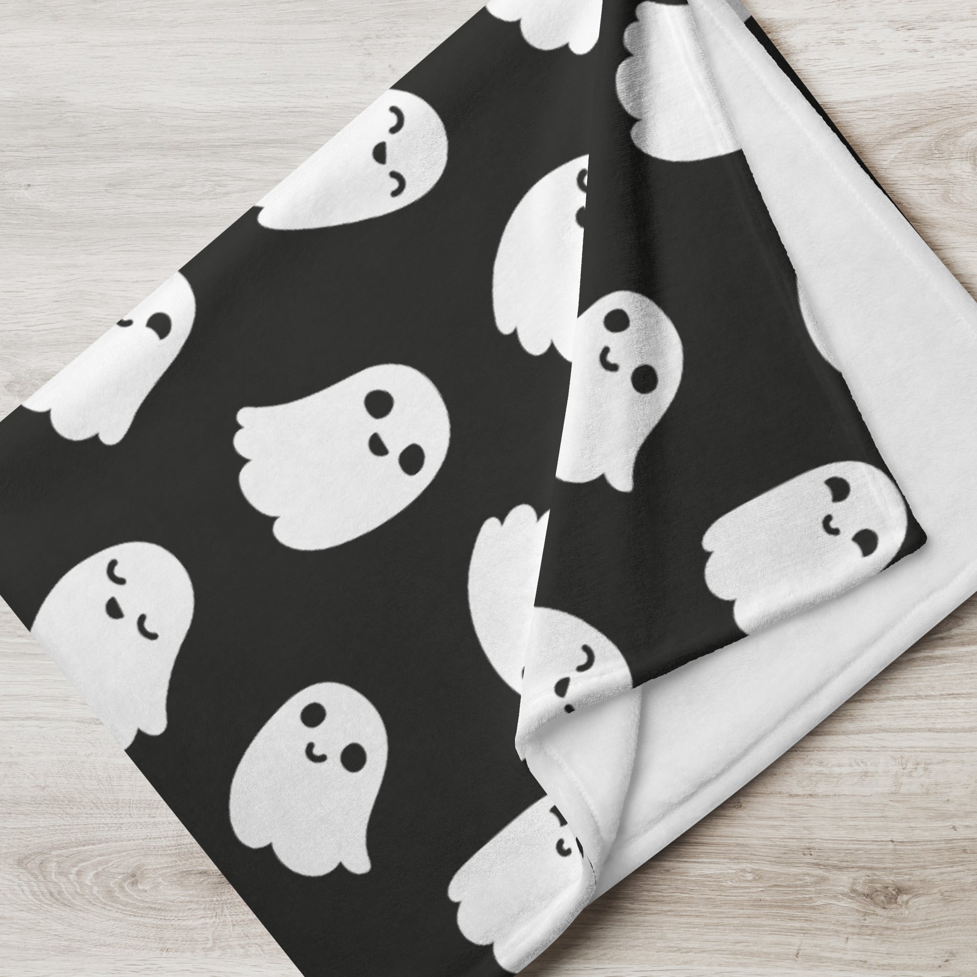 Friendly Ghosts Throw Blanket