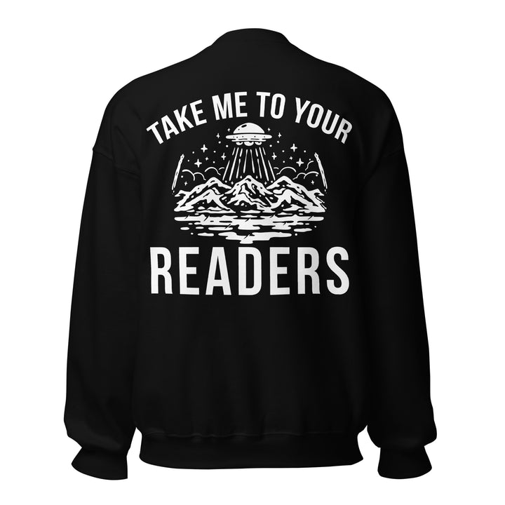 "Take Me To Your Reader" Ver. 2 Unisex Crewneck