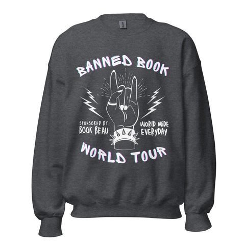 "Banned Book World Tour" Unisex Crewneck