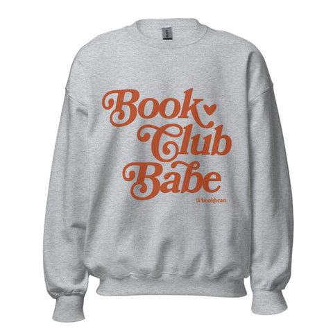 "Book Club Babe" Unisex Crewneck