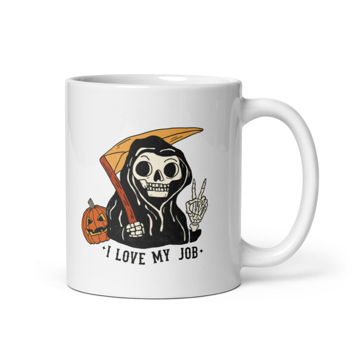 "I Love My Job" Glossy Mug